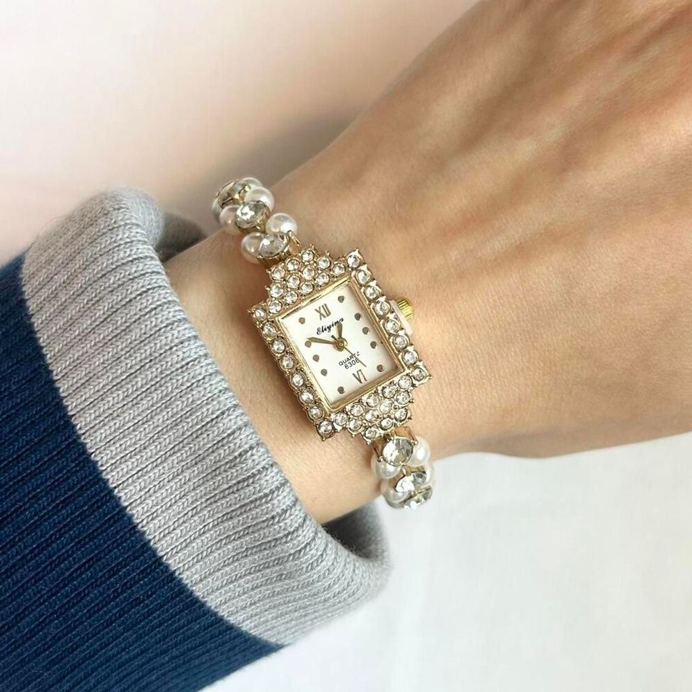 Vintage Inspired Luxury Gold Tone Watch
